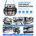 thumbnail image 4 of Clear Tote Bag, 12x6x12 Clear Bag for Stadium Events See Through Bag for Women Transparent Concert Bag, 4 of 8