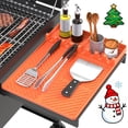 thumbnail image 7 of Silicone Grill Mat, Griddle Tools Mat for Blackstone, Spatula Grill Mat with Drip Pad for Kitchen, Cooking, Countertop, BBQ Caddy Utensils Holder Griddle Accessories for Blackstone, 7 of 7