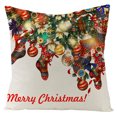 thumbnail image 2 of Gcvizuso Christmas Pillows, Fall Throw Pillows, Christmas Flax Soft Pillowcase Sofa Waist Throw Pad Cover Home Decoration, 2 of 8