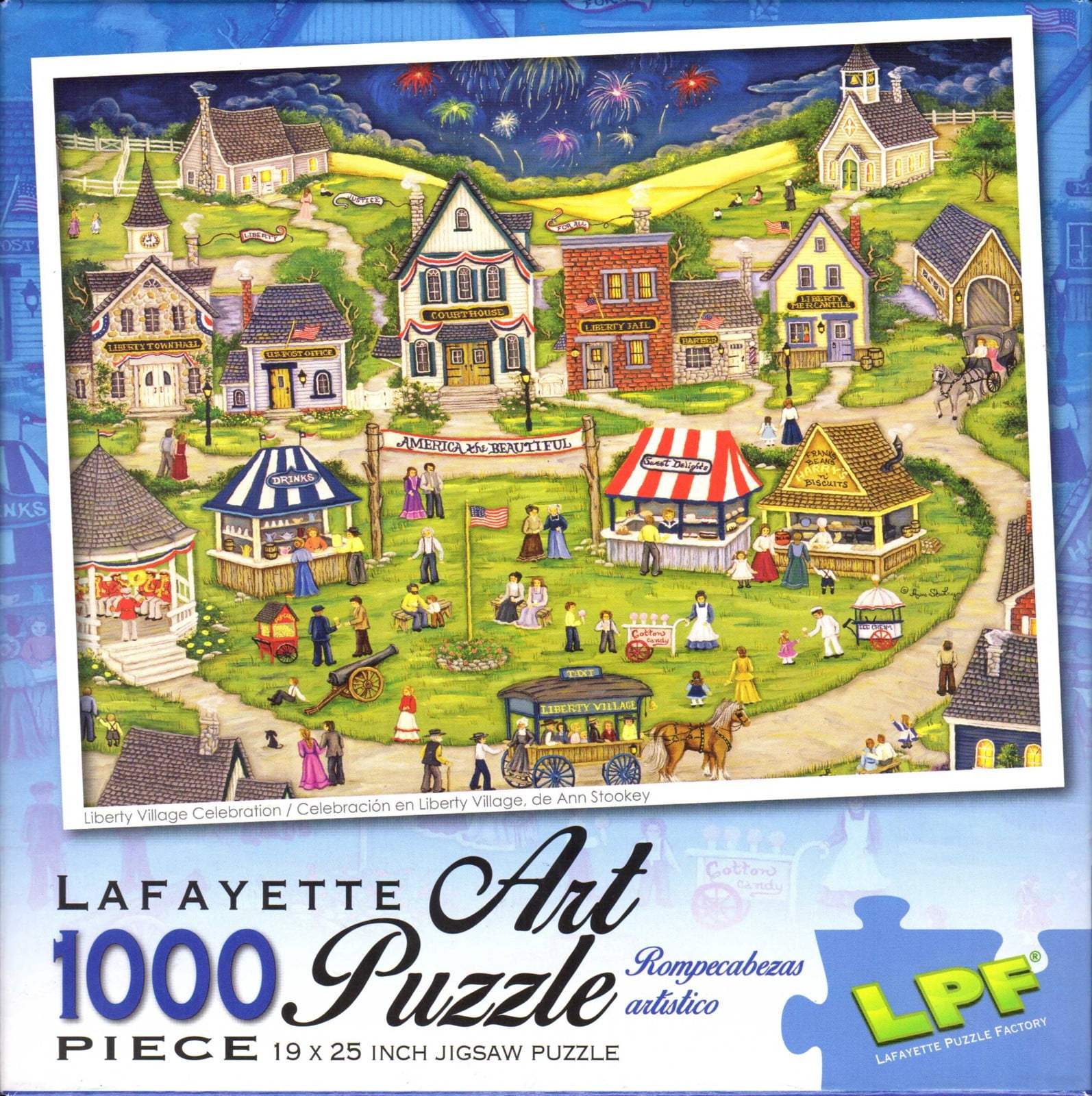 Liberty Village 1000 Piece Puzzle - Walmart.com