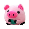 thumbnail image 3 of Juguete de peluche para mascotas en movimiento activo resistente a mordeduras para perros que juegan en interiores (cerdo) rosa, 3 of 5