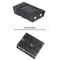 thumbnail image 4 of 4Pcs Outdoor Solar Wall Lights, Square Wireless Sconces, IP65 Waterproof with Solar Panel, 4 of 5