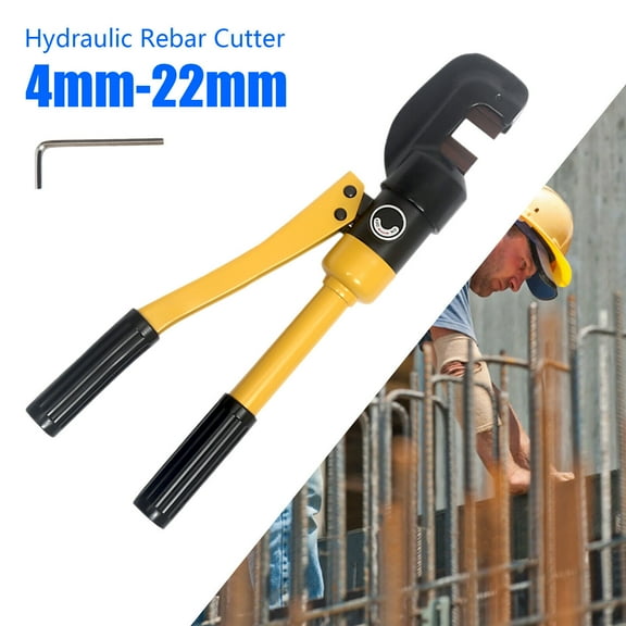 Hydraulic Rebar Cutter Steel Bolt Chain Cutting Tool 22mm 12 Ton with Box HY-22