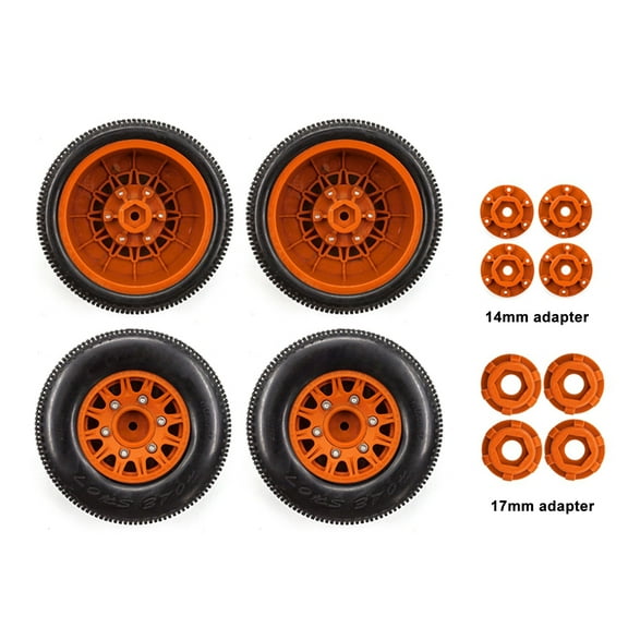 Rc RC Wheel Tires RC Car Tires 4pcs Replacement For 1/10 Short-Course Truck 727 Slash K1 RC Car