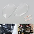 thumbnail image 1 of Motor Genic Front Headlight Lens Covers Guard For Honda CRF1000L Africa Twin 2016-2017 Clear, 1 of 5