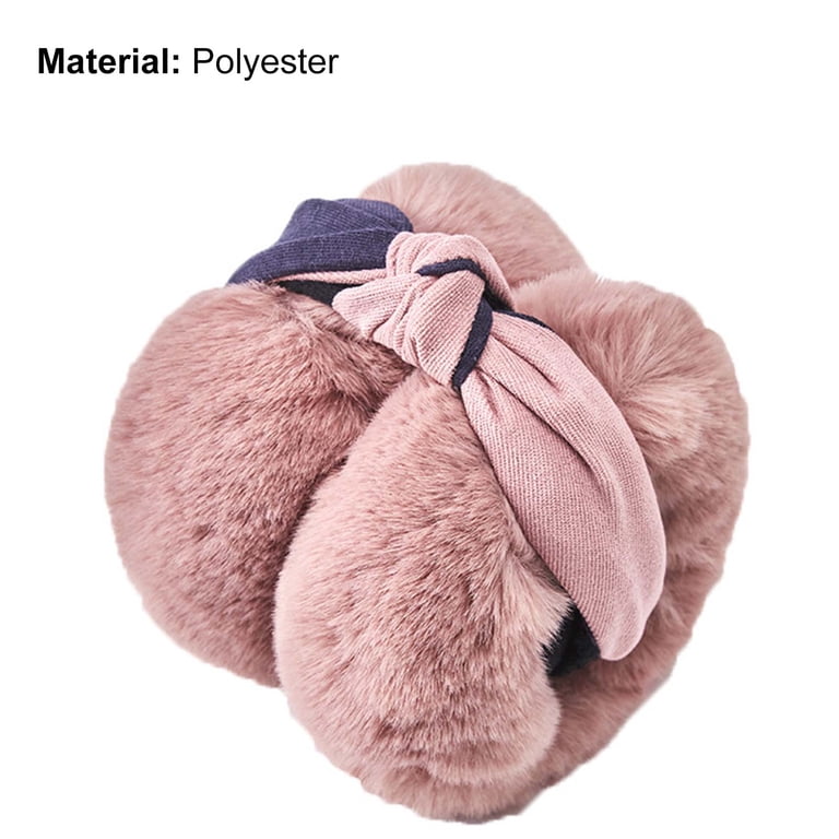 Soft Winter Warm Adjustable Headband Ear Warmer Earmuffs  display picture 2