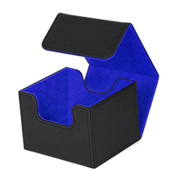 Caja de baraja de cartas Yotijar Estuche de baraja de cartas coleccionables Azul