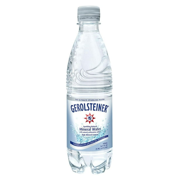 Gerolsteiner Sparkling Natural Mineral Water (16.9 oz. bottles, 24 pk