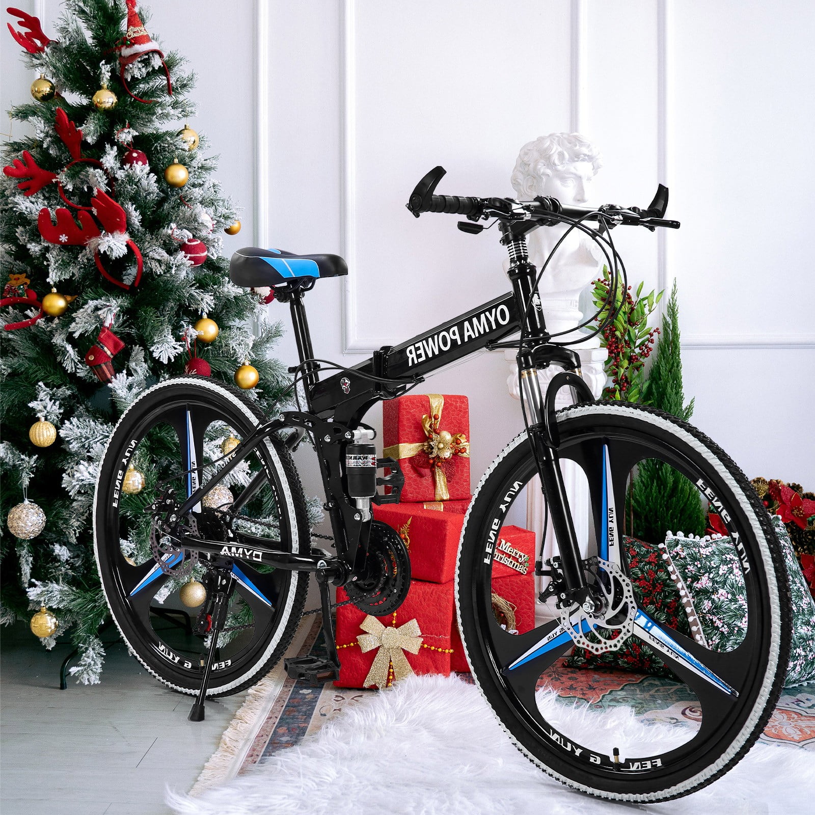 26in folding mountain bike shimanos 21 speed bicycle full suspension mtb bikes sale