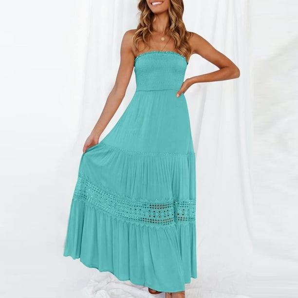white christmas dresses Green crochet skirt set main image 0
