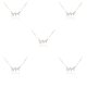 thumbnail image 2 of Sonducket Ins Constellations Theme Amistad Collar Rhinestone Delicado Colgante para Lover Festival Gifts Sagittarius Silver Plata Sagitario 5piezas Sonducket CBP222211, 2 of 5