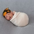 thumbnail image 6 of Picia Orange Pumpkin And Autumn Maple Printed Preemie Hats for Baby Girls Cotton Premature Knot Hats Newborn Hospital Cap Warm Knot Beanie Nicu for Preemie Girls and Boys, 6 of 6