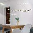thumbnail image 6 of Modern LED Chandelier Dining Room Ceiling Light Black Creative Restaurant Pendant Lamp, 6 of 12