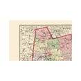 thumbnail image 3 of Historic County Map - Hillsborough County New Hampshire - Walling 1877 - 23 x 35.63 - Vintage Wall Art, 3 of 5