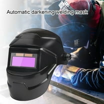 Solar Powered Auto Darkening Welding Helmet, Large Viewing LCD Clear Welding Shield Grinding Hood Safety Gear
