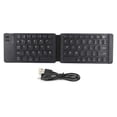thumbnail image 1 of Mini Foldable Portable Wireless Keyboard with Built-in Battery for Mobile Phone Tablet Black, 1 of 4