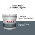 thumbnail image 7 of KILZ 1 STANDARD Interior Water-Based Wall Primer for Multi-Surface Use, 3.5 Gallon, 7 of 7