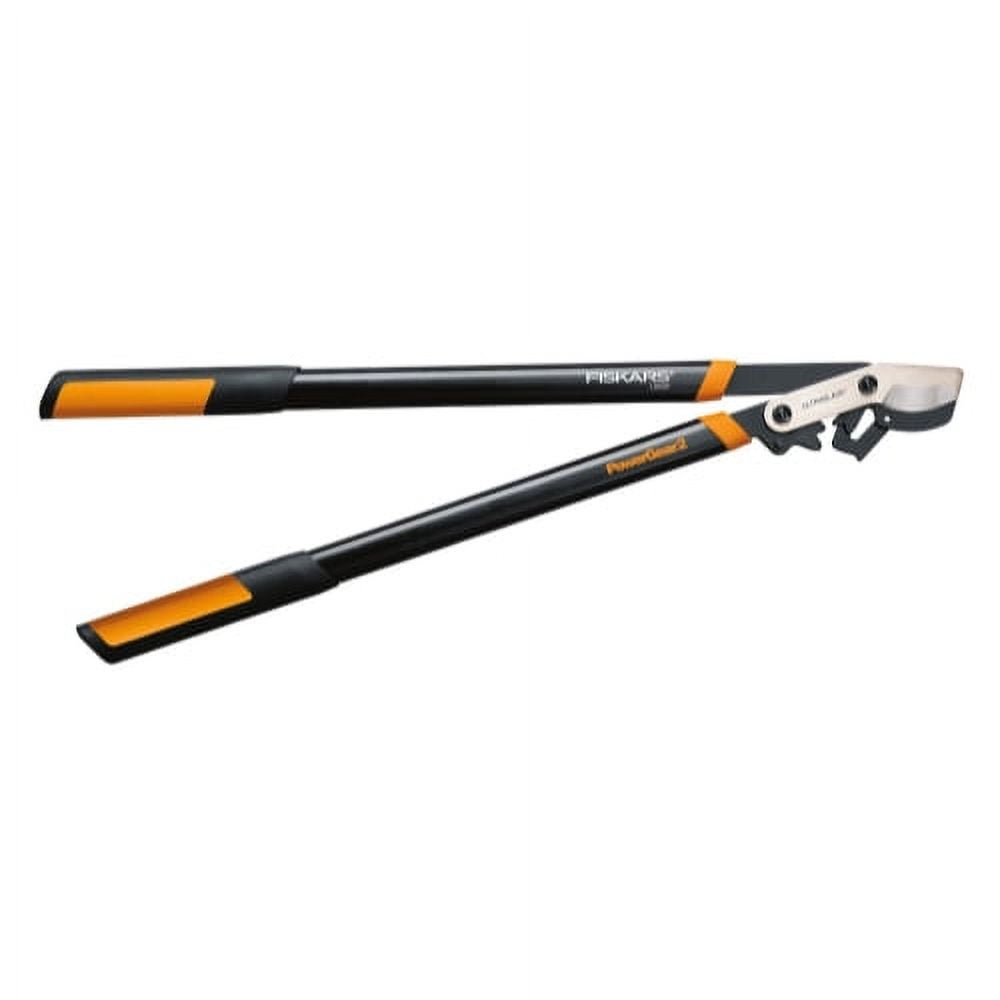 Fiskars 32" PowerGear2 Bypass Lopper, Black/Orange