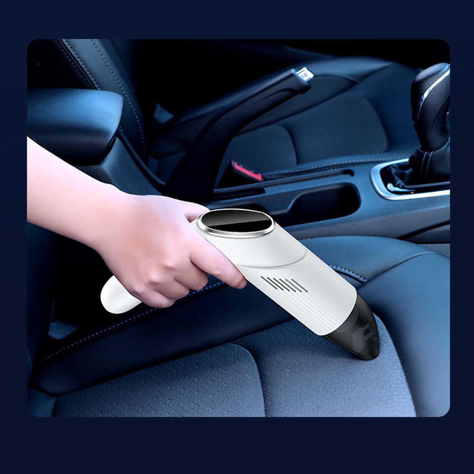 Save up to 50% Skegnu Car Vacuum Cleaner Wireless Charging Handheld Car Portable Small Suction Household Mini High-power Dual Purpose Father's Day Gifts