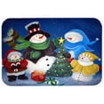 thumbnail image 1 of The Family Gathering Snowman Kitchen & Bath Mat, 24 x 36 in., 1 of 1