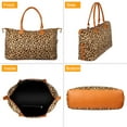 thumbnail image 4 of Women Duffle Bag Travel Luggage Bags Weekend Overnight Bag Tote Bags Shoulder Handle Bags Portable Diaper Bag, 4 of 10