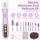 thumbnail image 2 of Kit de manicura y pedicura Hoxida, luz LED de 360°, 10 velocidades, inalámbrica, 2 of 9