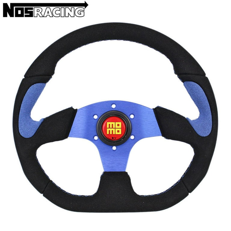 WANIMA - momo Steering Wheel For MOMO 13inch 330mm JDM D-Shape Universal