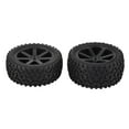 thumbnail image 4 of Neumático De Rueda RC, 4 Piezas 1/10 RC Truck Neumático De Goma Neumático De Rueda Neumáticos RC Y Llantas De Repuesto Para ZD Racing Crawler Car, 4 of 7