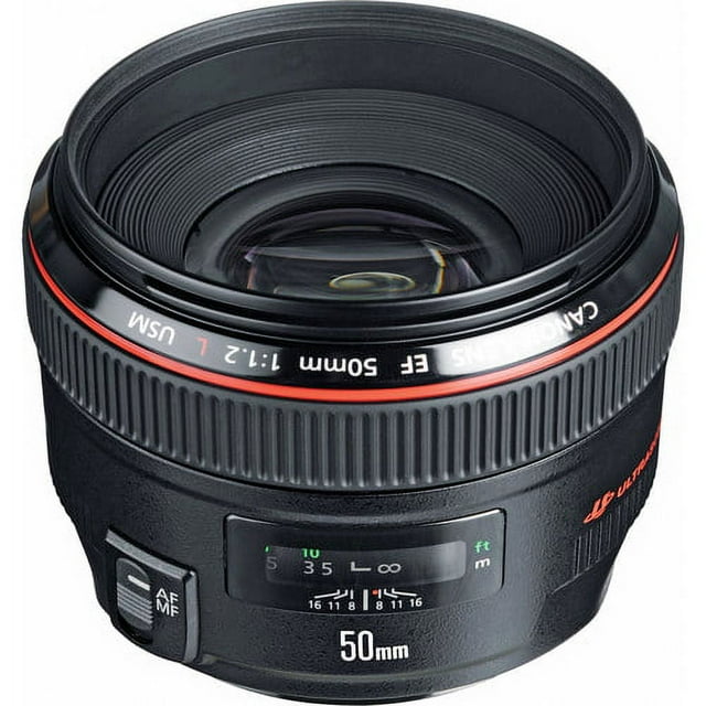 Canon EF 50mm f/1.2 L USM Objectif pour Appareils Photo Reflex Numériques Canon - Fixé