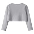 thumbnail image 4 of UACY Girls Long Sleeve Bolero Cardigan, Soft Knit Shrug Sweater with Button Front, Perfect for Kids and Toddlers, 4 of 4