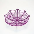 thumbnail image 5 of Sunshinehomely Halloween Spider Web Basket, Halloween Candy Bowl, Halloween Spider Web Plastic Baskets Bowls Halloween Candy Holder for Halloween Party Decor, 5 of 6