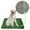 Multicolor a8777 christmas decorations under 5$, variant on Cagogo under $5 Artificial Grass Pad, Artificial Sod Puppy Pee Pad, Reusable Dog Grass Potty Training Mat, Indoor Outdoor Fake Lawn for Small Medium Dogs, Easy Clean Drainage
