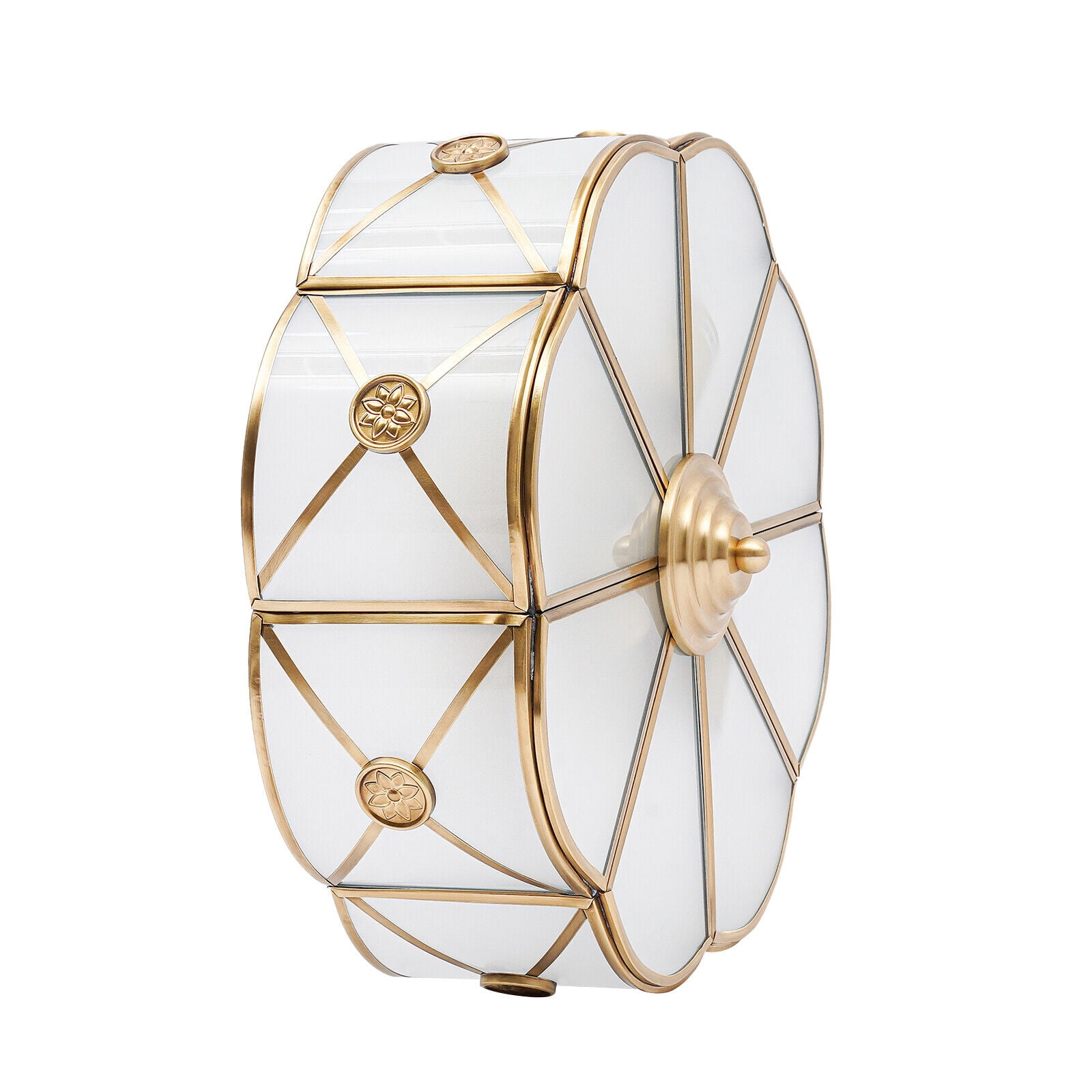 European Ceiling Mount Flower-shaped Ceiling Light, Ceiling Light Fixture, Ceiling Lamp for Bedroom Kitchen