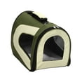 thumbnail image 6 of Pet Life ® Sporty Mesh Airline Approved Zippered Folding Collapsible Travel Pet Dog Carrier, 6 of 6