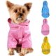 thumbnail image 1 of Chubasquero para mascotas al aire libre con chaquetas impermeables con capucha Chubasquero reflectante de PU para gatos Ropa Ropa para gatos (M) oso de fresa Electrónica, 1 of 5