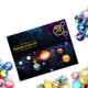 thumbnail image 2 of Calendario de Adviento del Universo Calendario de Cuenta Regresiva de Navidad de 24 días Colecciones de Planetas Espaciales Caja de Regalo para niños, 2 of 9