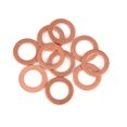 thumbnail image 1 of 10Pcs Arandela de Cobre círculo de Junta de Sellado Plana para Coche de 14x22x1,5mm, 1 of 1