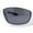 White Black, variant on Xloop American Flag Patriotic Wrap Biker Thick Plastic Sport Sunglasses Matte Black Orange Mirror