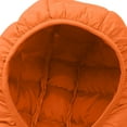 thumbnail image 4 of NAISIBABY Boys Puffer Jacket with Hooded, Lightweight Zipper Warm Thicken Winter Padded Coat with Pockets Orange 9T, 4 of 6