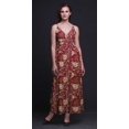 thumbnail image 2 of Bimba Floral Women Summer Printed V Neck Long Maxi Dress Holiday Resort Wear-XX-Large, 2 of 6