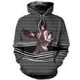 thumbnail image 4 of Sudadera con capucha de gran tamaño con estampado 3D de burro para hombre y mujer, moda Y2K, ropa de calle, jerséis con capucha, ropa para niños, 4 of 5