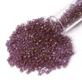 thumbnail image 3 of Miyuki Delica Seed Bead 11/0 Gold Luster Amethyst Transparent, 3 of 4