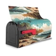 thumbnail image 3 of Yiaed Coastal Palm Beach Print Mailbox Covers, Magnetic Mailbox Cover, Mail Box Covers for Garden Outdoor Decor Box Covers-21x18 in, 3 of 8