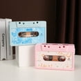 thumbnail image 4 of Retro Music Box Rich Color Simulated Nostalgic Antique Tape Plastic Ornament Romantic Clockwork Music Box Desktop Decoration Holi, 4 of 10