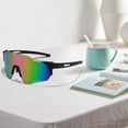 thumbnail image 2 of Hobeauty Cycling Glasses Outdoor Cycling Glasses Uv Polarised Sunglasses for Sports Lightweight Durable, 2 of 7