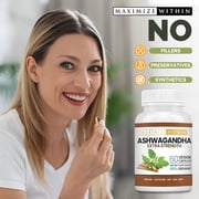 Maximum Slim Maximize Within Ashwagandha Root Extra Strength Stress Support 60 Count