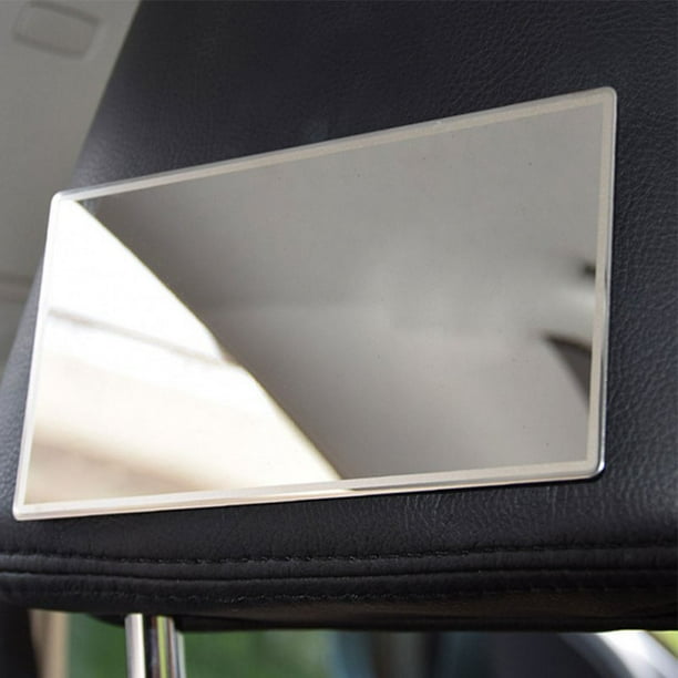 SUPERHOMUSE 1PCS Car Interior Mirror Sticky Adhesive Back Stainless