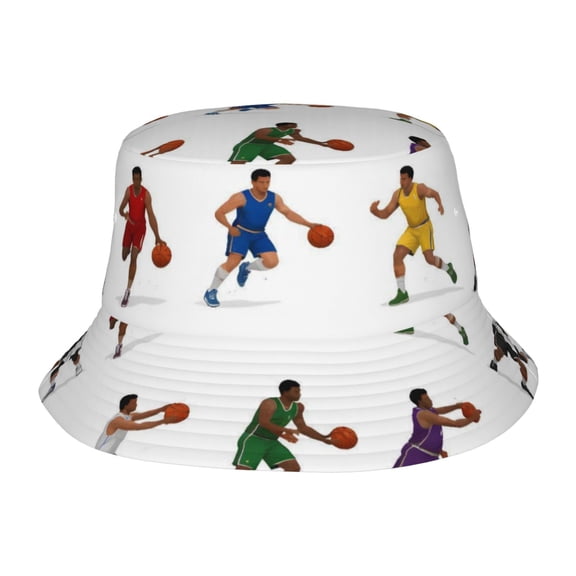 Basketball Players Fisherman's Hat Lightweight and Breathable Sun Hat Suitable for Both Men and Women