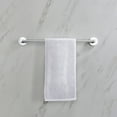thumbnail image 2 of Kibi Circular Bathroom 18" Towel Bar - Chrome, 2 of 2
