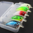 thumbnail image 4 of 5 Pcs Leurres de Pêche Types de Minnow Hameçons Appâts Crankbait Shenzhuyue, 4 of 10